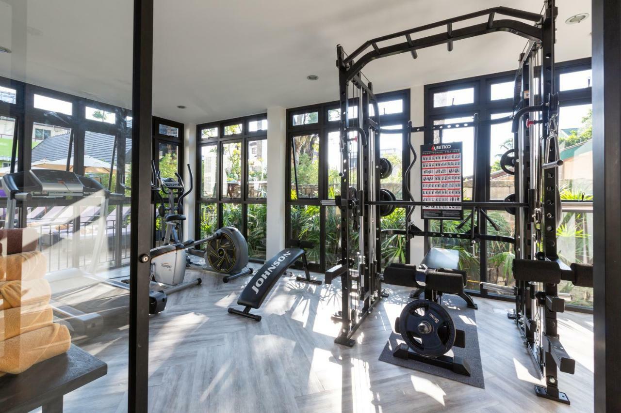 Mora Boutique Hotel - Sha Extra Plus Chiang Rai Eksteriør billede The gym at the hotel